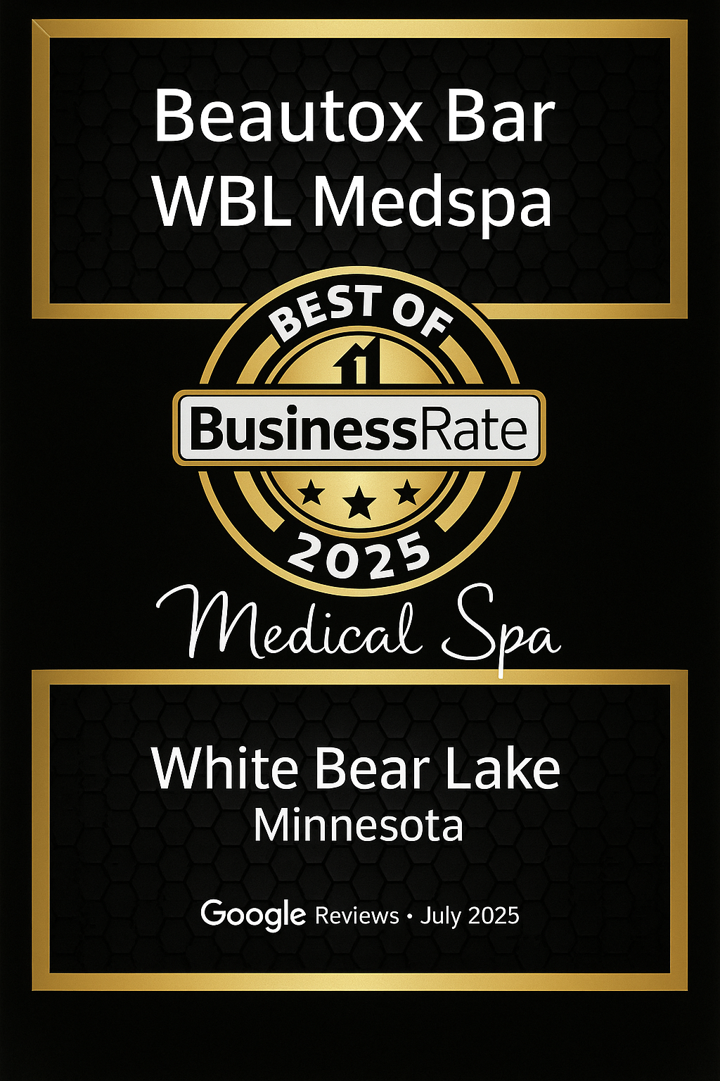 Best of BusinessRate for Medical Spa