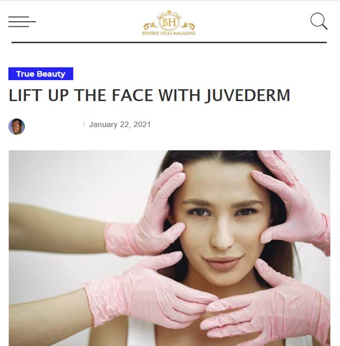 Beverly Hills article about Juvederm