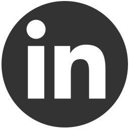 LinkedIn Icon in white